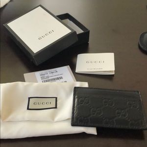 Gucci card holder /wallet
